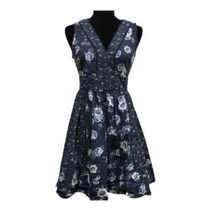 🌸 Kate Spade New York Floral Sleeveless Dress – Size 4